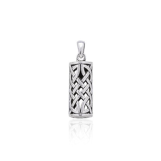 Celtic Rectangle Silver Pendant TP541 Pendant