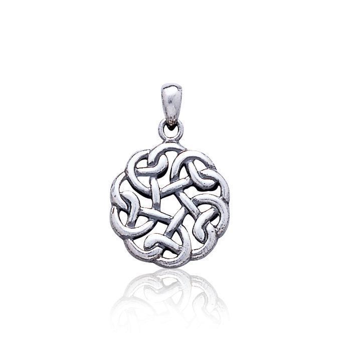 Celtic Knotwork Silver Pendant TP682 Pendant