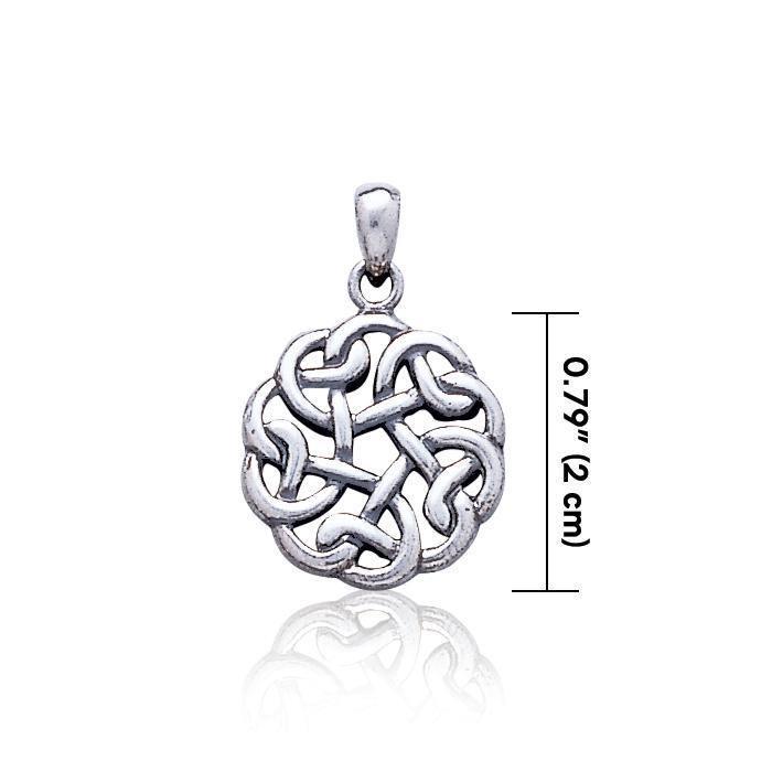 Celtic Knotwork Silver Pendant TP682 Pendant