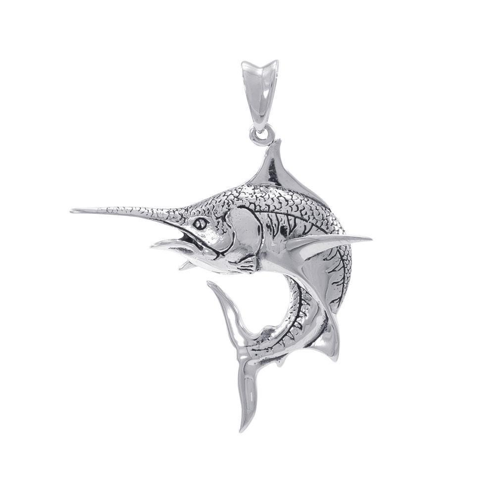 Marlin Sterling Silver Pendant TP688 Pendant