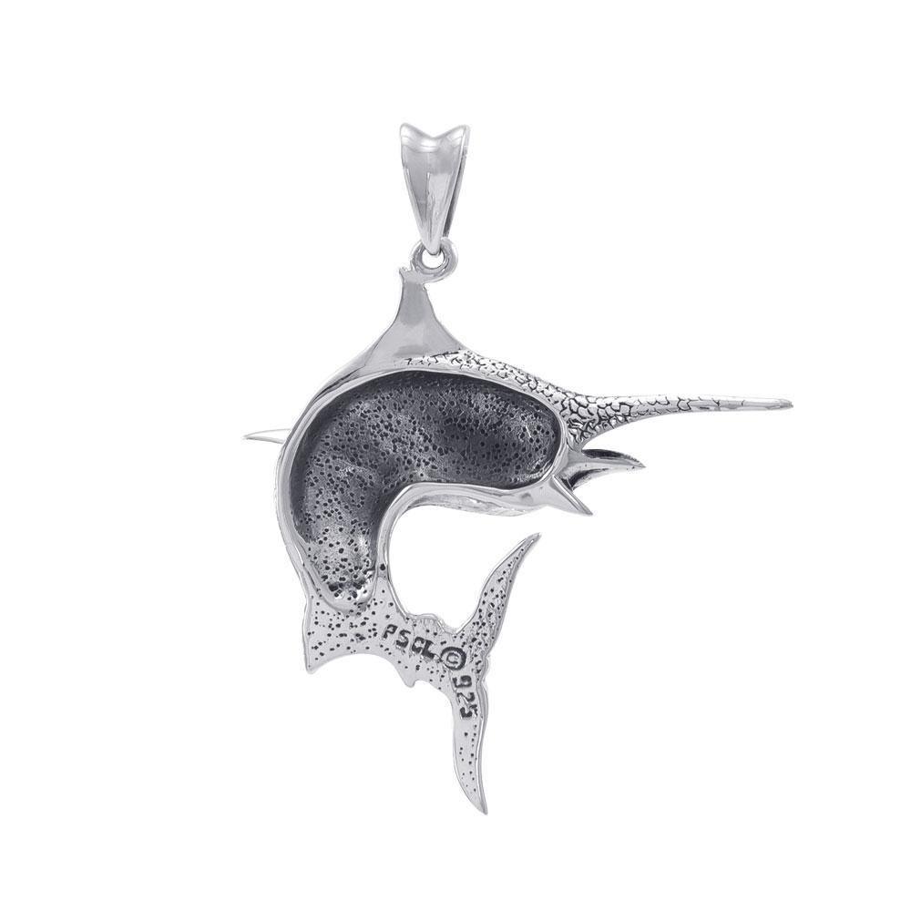 Marlin Sterling Silver Pendant TP688 Pendant