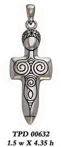 Cari Buziak Celtic Mother Goddess Pendant TPD632 - peterstone.dropshipping