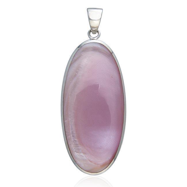 Oval Cabochon Silver Pendant TPD110 Pendant