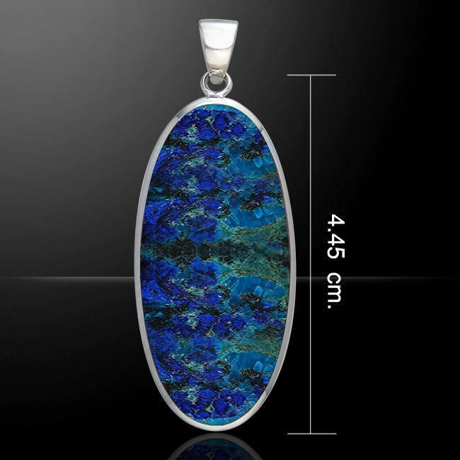 Oval Cabochon Silver Pendant TPD110 Pendant