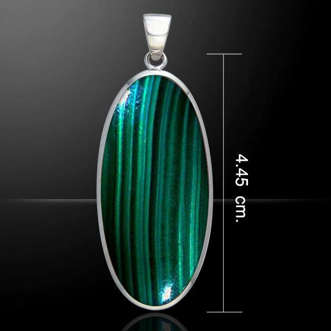 Oval Cabochon Silver Pendant TPD110 Pendant