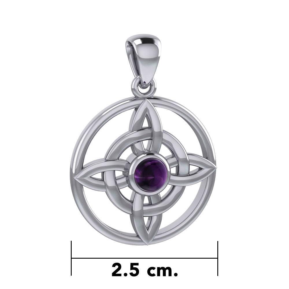 Protected Wheel of Being Celtic Pendant TPD125 - peterstone.dropshipping