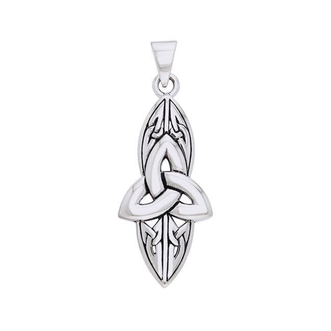 Modern Triquetra Sterling Silver Pendant TPD1312 Pendant