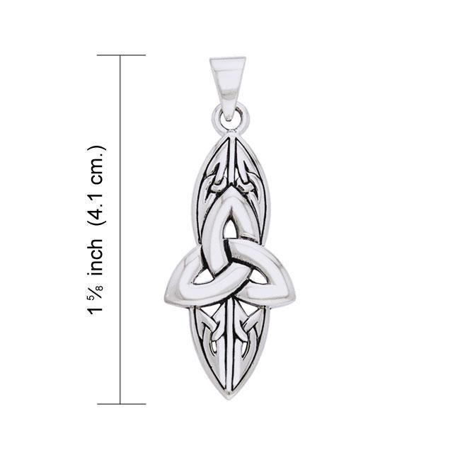 Modern Triquetra Sterling Silver Pendant TPD1312 Pendant