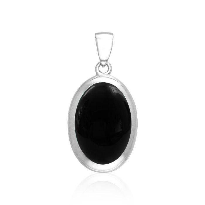 Oval Cabochon Silver Pendant TPD138 Pendant