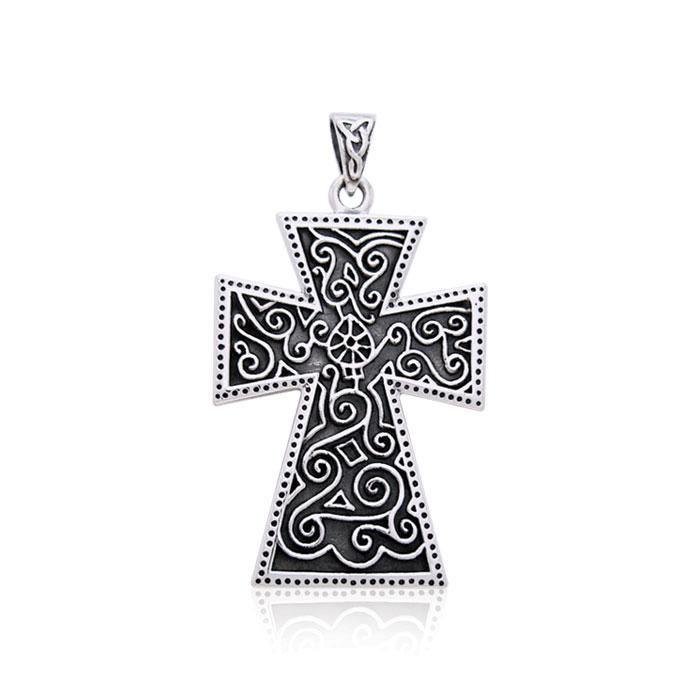 Spiral Triskele Cross Pendant TPD1710 Pendant