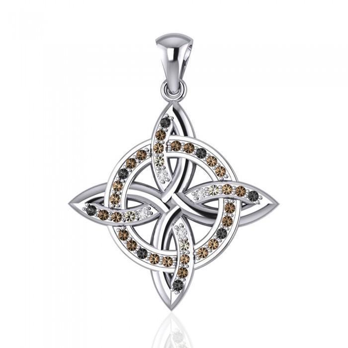  Celtic Four Point Knot Pendant TPD1808