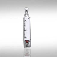 Power Triangle Silver Pendant TPD193 Pendant