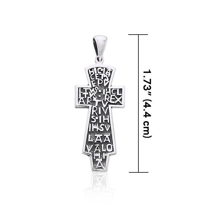 Cross with Words Silver Pendant TPD2998 Pendant