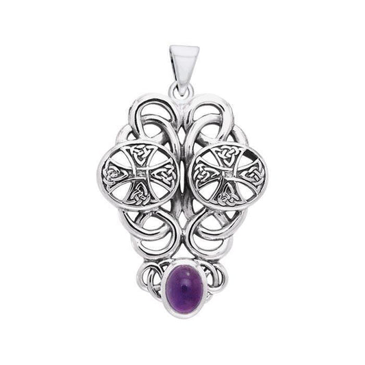 Celtic Knotwork Cross Pendant TPD3009