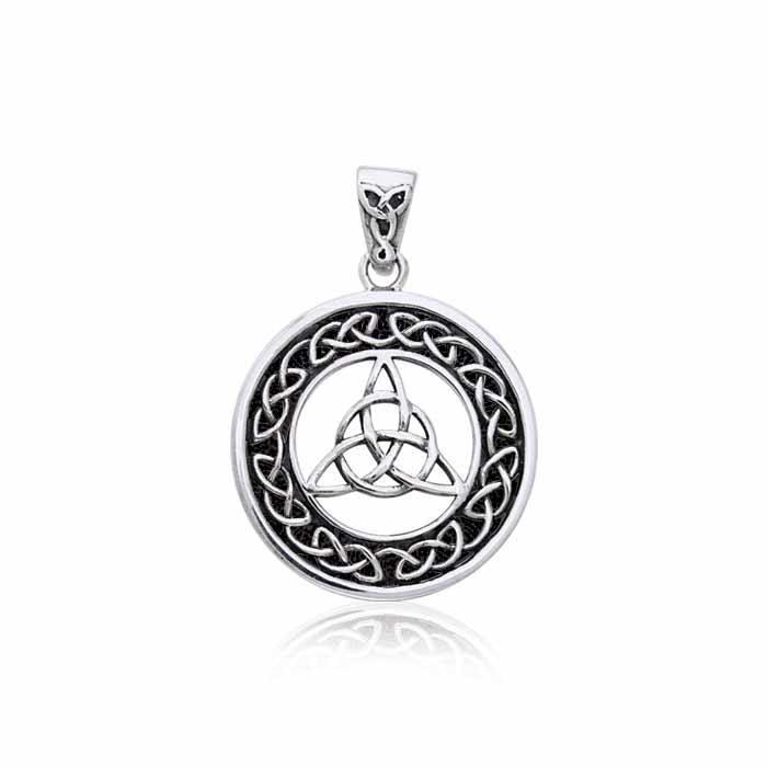 Medium Celtic Knot Triquetra Pendant TPD3020 Pendant