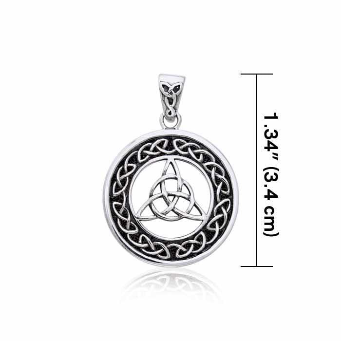 Medium Celtic Knot Triquetra Pendant TPD3020 Pendant