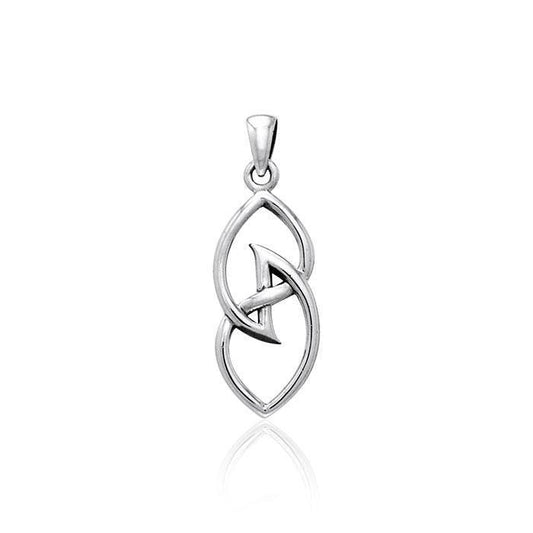 The Celtic Knot Sterling Silver Pendant TPD3032 Pendant