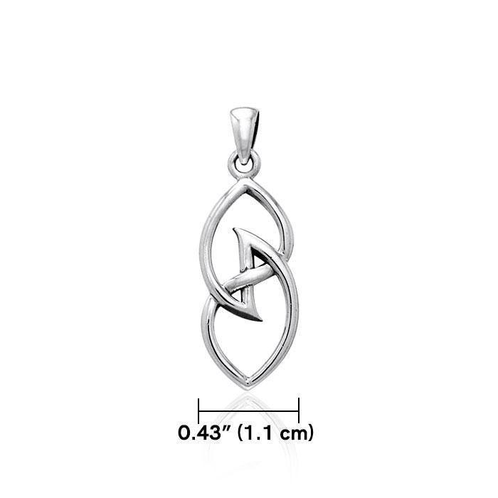 The Celtic Knot Sterling Silver Pendant TPD3032 Pendant