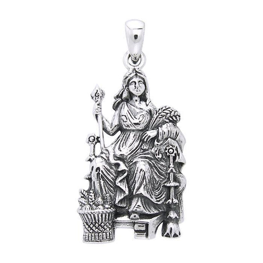 Demeter Silver Pendant TPD3177