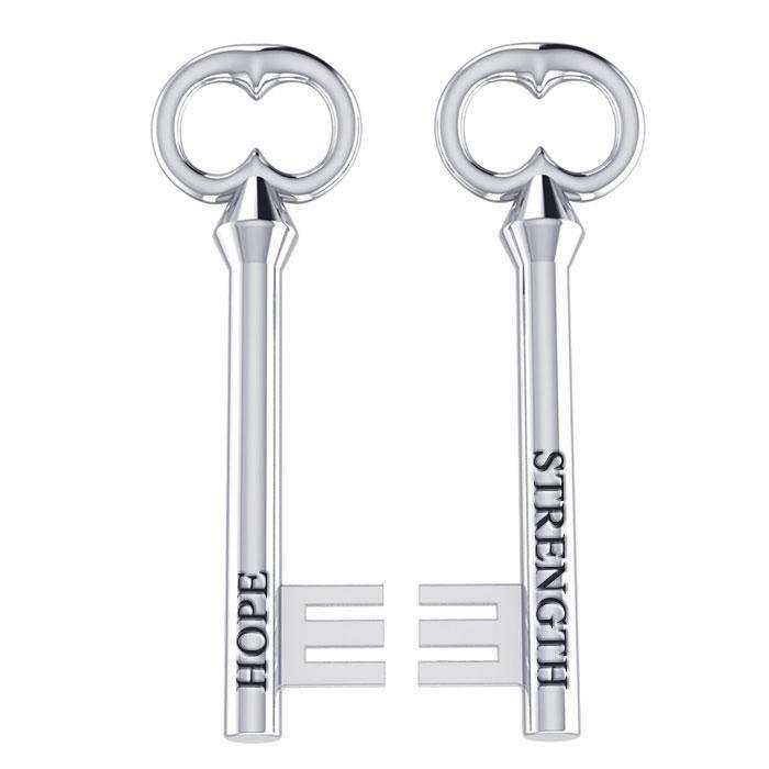 Hope Strength Key Pendant TPD3287