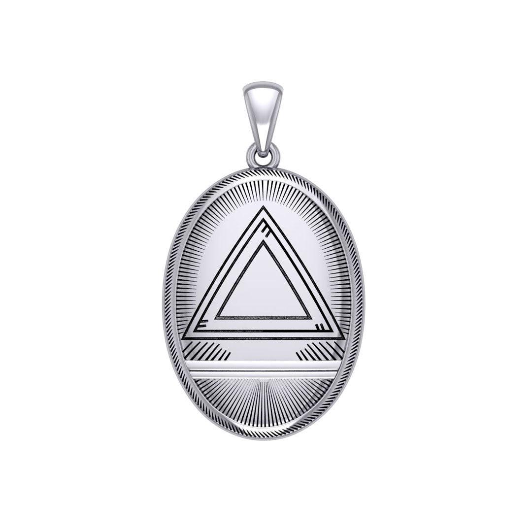 System Energy Symbol Silver Small Pendant TPD3316 - peterstone.dropshipping