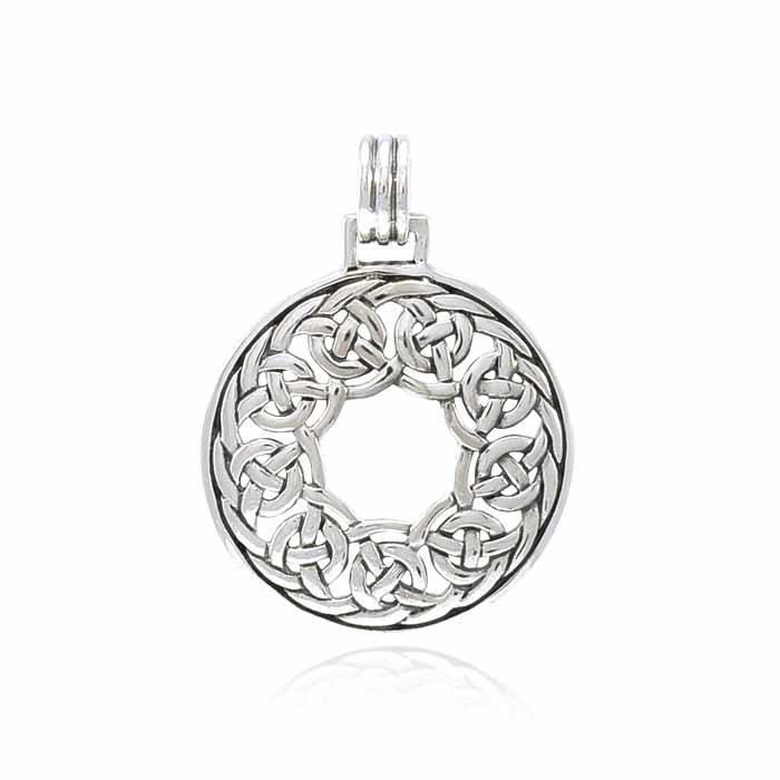 Celtic Knotwork Silver Pendant TPD3724 Pendant