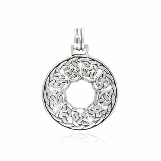 Celtic Knotwork Silver Pendant TPD3724 Pendant