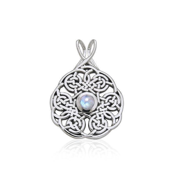 Celtic Knotwork Silver Pendant TPD373 Pendant