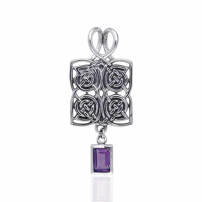 Celtic Knotwork Silver Pendant TPD380 Pendant