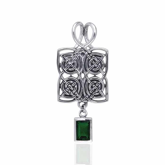 Celtic Knotwork Silver Pendant TPD380 Pendant