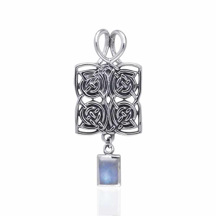 Celtic Knotwork Silver Pendant TPD380 Pendant