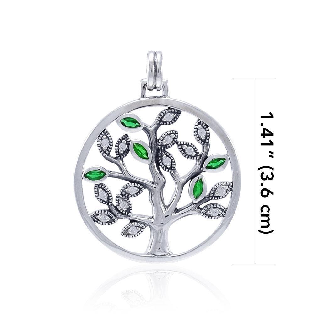 You are more than worthy ~ Sterling Silver Jewelry Tree of Life Jewelry Pendant TPD3875 Pendant