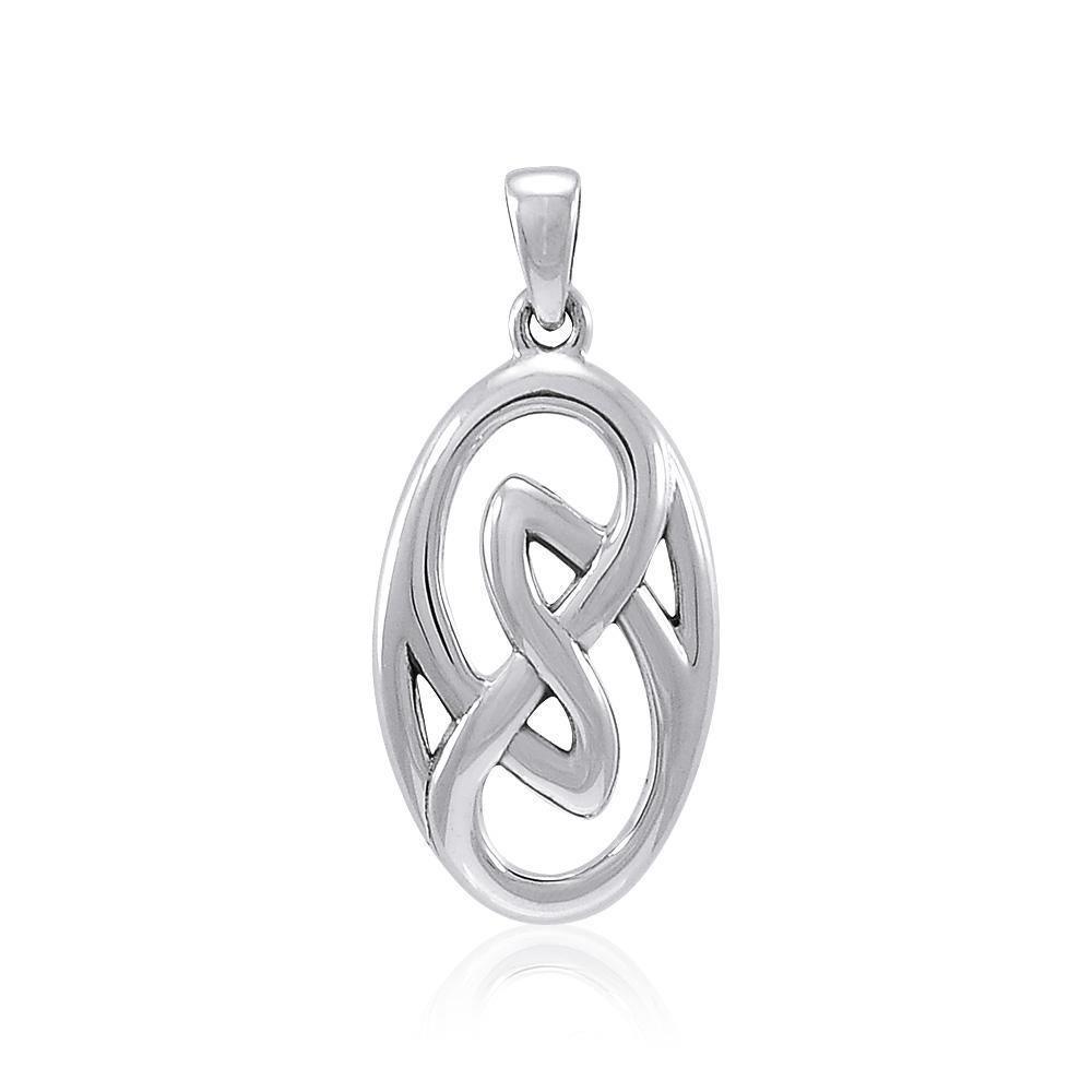 Celtic Knotwork Sterling Silver Pendant TPD4134 Pendant