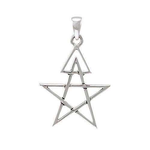 Pentacle with triangle Pendant TPD4229 - peterstone.dropshipping