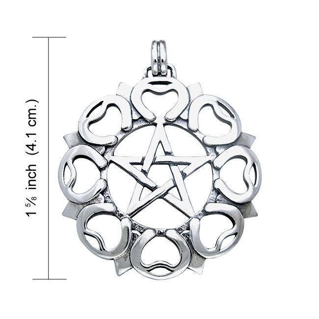 Selfless Compass Sterling Silver TPD426 Pendant