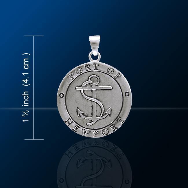 Port of Newport Silver Pendant TPD4451