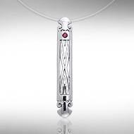 Art Deco Silver Pendant TPD466 Pendant