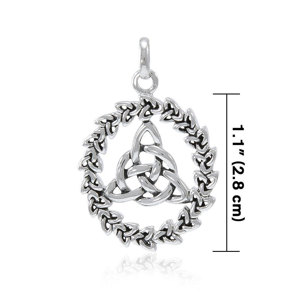 Celtic Triquetra Knotwork Pendant TPD4684 Pendant