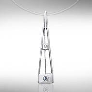 Art Deco Silver Pendant TPD471 Pendant