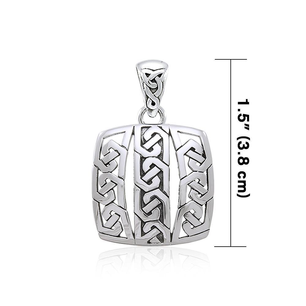 Celtic Knots Sterling Silver Pendant TPD4716 Pendant