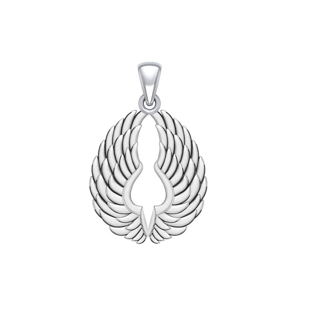 Sterling Silver Angel Wings Pendant TPD5332 Pendant