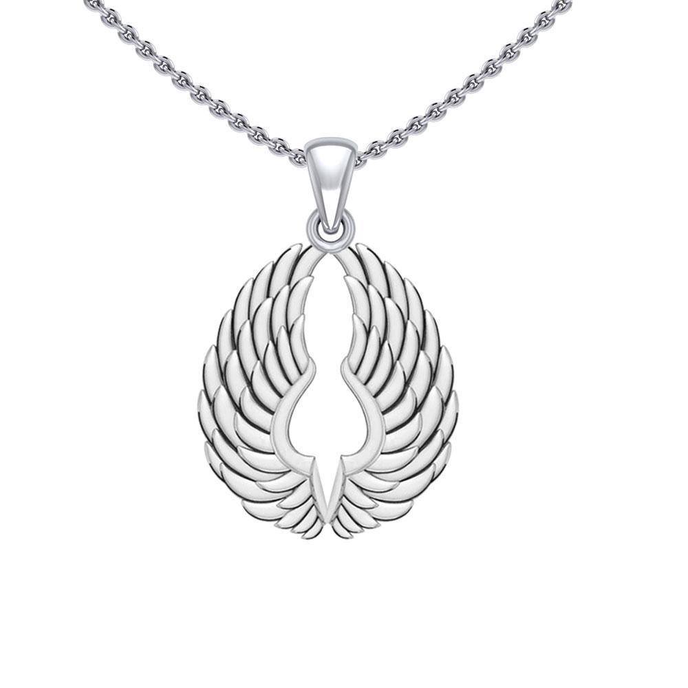 Sterling Silver Angel Wings Pendant TPD5332 Pendant