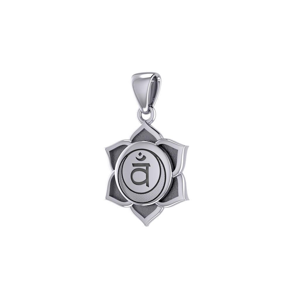 Svadhisthana Sacral Chakra Sterling Silver Pendant TPD5624 Pendant