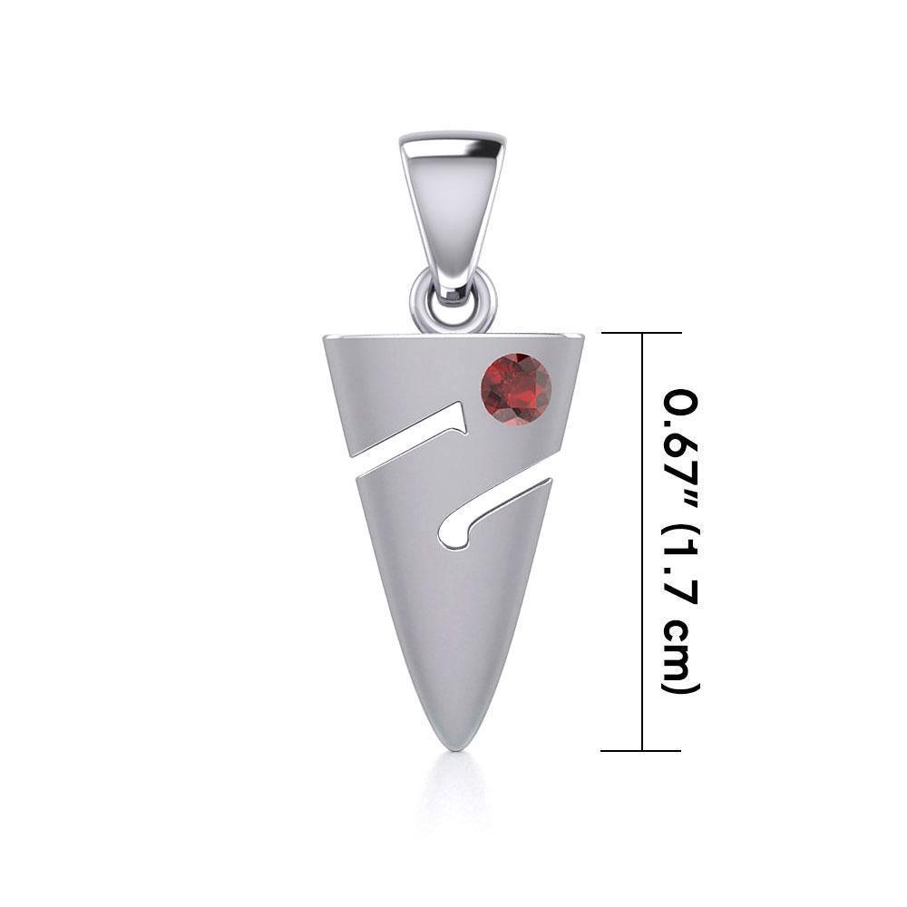 Silver Cave Diving Silver Pendant TPD696 - Wholesale Jewelry