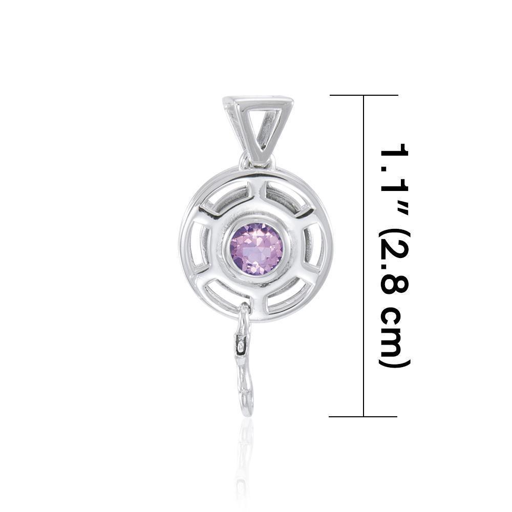 Cave Diving TPD697-Natural Amethyst Pendant