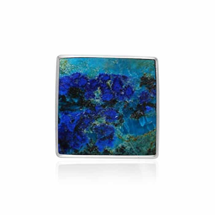 Square Cabochon Silver Pendant TPD715 Pendant