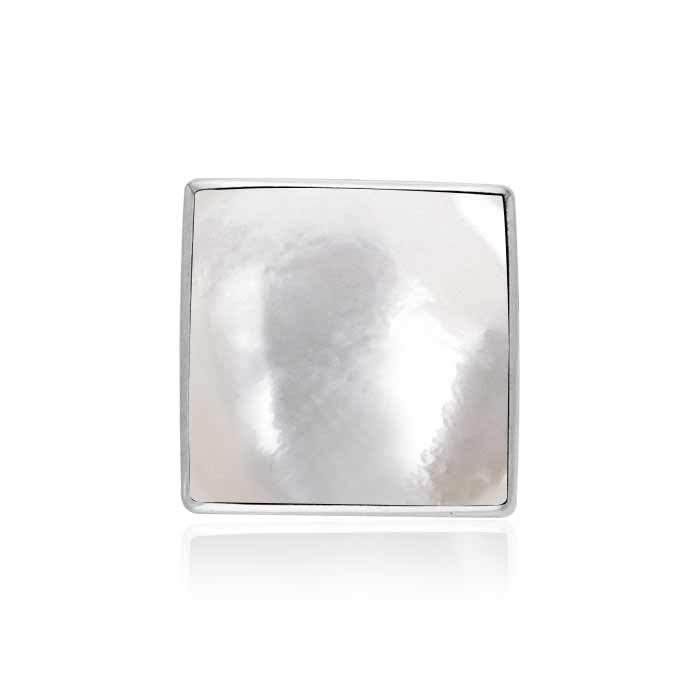 Square Cabochon Silver Pendant TPD715 Pendant