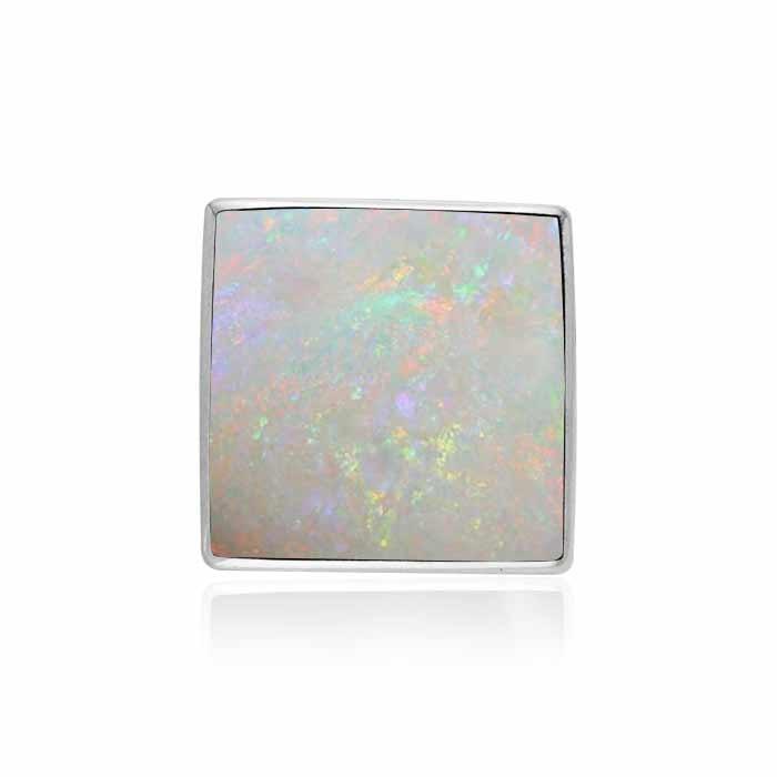 Square Cabochon Silver Pendant TPD715 Pendant