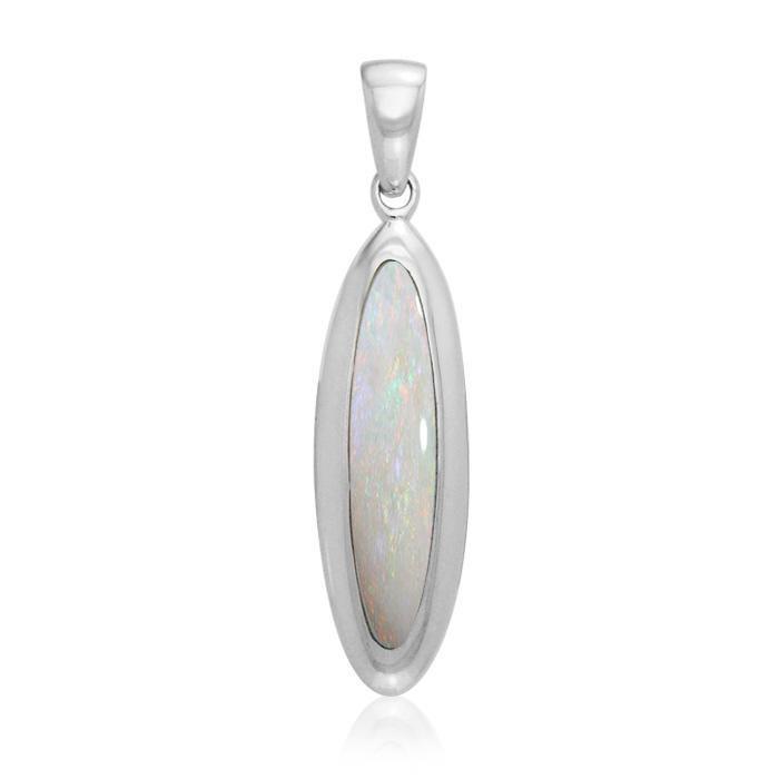 Oval Cabochon Silver Pendant TPD719 Pendant