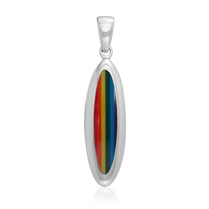 Oval Cabochon Silver Pendant TPD719 Pendant